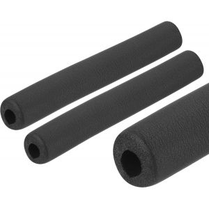 KALANKA-2Pcs 10"" Tuyau Isolation Tube Extérieur Tuyau Calorifuge 16mm(5/8 Pouce) ID 46mm OD Tube en Mousse pour Support de Poignée, Noir - Neuf