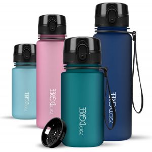 Gourde,Bouteille D¿Eau ¿Uberbottle¿ +Tamis-Fruits-350ml,500ml,650ml,1l,1,5l,2l-Sans Bpa,Étanche,Anti-Fuite, ,Légère-Idéal Pour École,Sport,Fitness,Gym,Travail.[I740] - Neuf