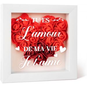 Cadeau Couple Amoureux Pour Femme, Cadeau Homme Femme Pour Anniversaire & Saint-Valentin &iquest; Rose &Eacute;ternelle D&eacute;corative, Idee Cadeau Anniversaire, Romantique Pr&eacute;sent Pour Elle - Neuf