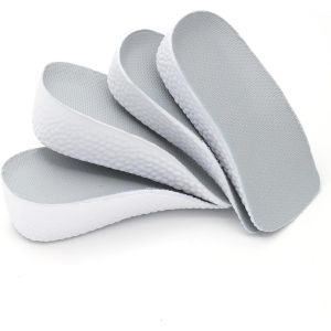Kalanka-Semelles Sur&eacute;lev&eacute;es, Semelles Int&eacute;rieures Augment&eacute;es Et Respirantes Unisexes, Arch Support Height Increase Insoles, Augmenter La Hauteur, Douleurs Pieds Hommes Et Femmes(3.5+2.5cm) - Neuf
