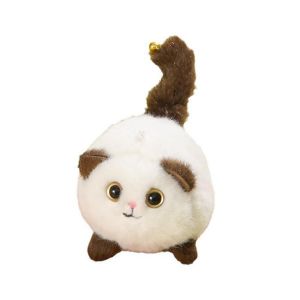 Un Jouet En Peluche Pour Chat &Agrave; Queue De Mousqueton Doux Et Confortable En Peluche Animal En Peluche Se D&eacute;placer Et Se Balancer Rotatif Chat Poup&eacute;e Jouet G - Neuf