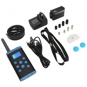 Hjlian Collier De Dressage A Distance Pour Animaux De Compagnie, Rechargeable, Vibrant, Prise Americaine 110-240 V - Neuf