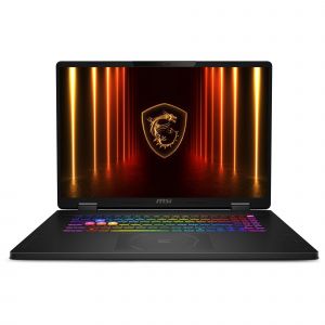 MSI Crosshair 18 HX AI A2XWGKG-011FR Intel Core Ultra 7 255HX Ordinateur portable 18" Quad HD+ 16 Go DDR5-SDRAM 1 To SSD NVIDIA GeForce RTX 5070 Wi-Fi 6E (802.11ax) Windows 11 Home Noir - Neuf