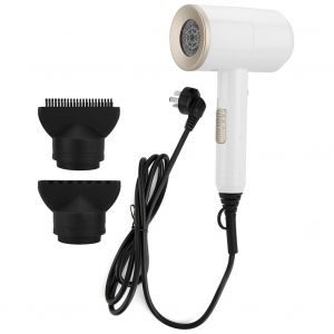 Seche-Cheveux Electrique A Ions Negatifs, Puissance Reglable (Prise Au 220 V) - Neuf