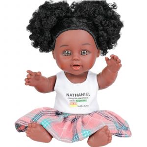 Simul&eacute; Avec Des Cadeaux D'anniversaire, Des Jouets Pour Nouveau-N&eacute;s Mignons Noirs Africains Pour B&eacute;b&eacute;s Enfants - Neuf