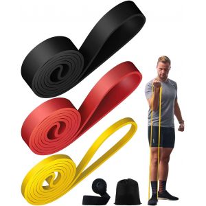Bande Elastique Musculation 3/4pcs &Eacute;lastique Musculation Traction Elastique Sport 3/4 Niveaux De R&eacute;sistance D'ancrage De Porte Bande &Eacute;lastique Sport Pour Gymnases Domicile Bande Resistance.[K1183] - Neuf