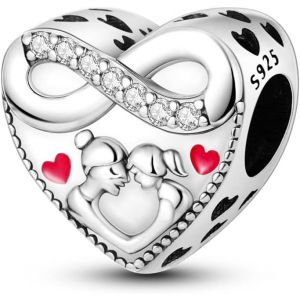 Breloque En Argent Sterling 925 Pour Bracelet, Collier, Pendentif, Amour, Maman, Voyage Oc&eacute;an, Papillon, F&ecirc;te, Anniversaire, Perles, Pendentifs, Bijoux &Agrave; Faire Soi-M&ecirc;me Pour Femmes - Neuf