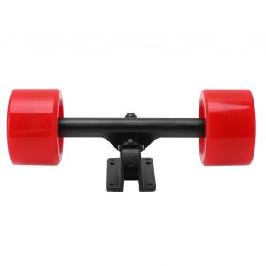 Skateboard Truck Et Roues 82a Durete Haute Precision Stable Accessoires Pour Skateboards Electriques Rouge - Neuf