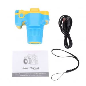 Mini camera d'action numerique d'exterieur HD 2" LCD pour enfants (bleu) - Neuf