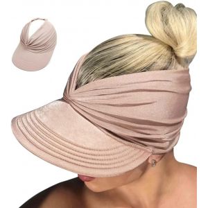 Kalanka-Visiere Casquette Femme,Visière Plage Femme,Chapeau De Soleil Femme,Casquette Femme Ete,Visiere De Protection Pour Voyage Plage - Neuf