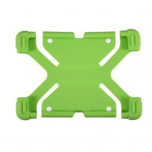 Etui De Protection Universel En Silicone Reglable Pour Tablette Ipad/Samsung/Lenovo (Vert 8,9-12"") - Neuf