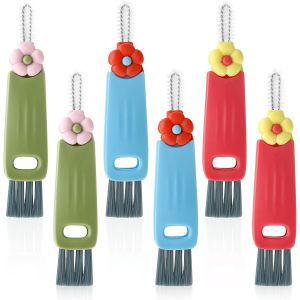 de nettoyage 3 en 1 pour couvercle de tasse,de nettoyage pour bouteille d'eau,brosses de nettoyage portables pour espaces restreints de biberon,brosses de nettoyage - Neuf