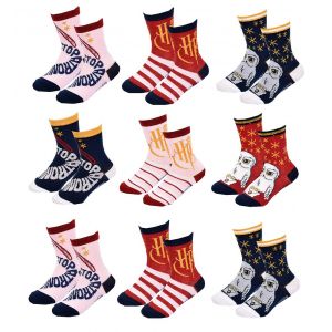 Chaussettes Pack Fille Harry Potter Pack De 9 Paires Chaussettes Surprise - Neuf