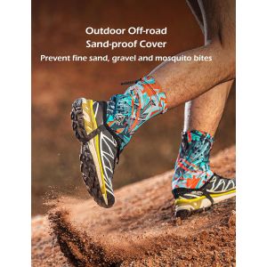 Subzonal-Gu&ecirc;tres Randonn&eacute;e Basses Couvre Chaussures Anti Sable Gu&ecirc;tres Trail Pour Homme Femme Chasse Running - Neuf