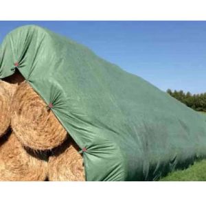 Vlies de protection agricole 140g/m&sup2;, B&acirc;che de protection paille, 9,8m x 25m (245m&sup2;) - Neuf