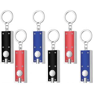 Hljhj-6 Pcs Lampe Torche Enfant,Led,Petite De Poche, Pile, Nuit,Pour Urgences,Activités En Plein Air - Neuf