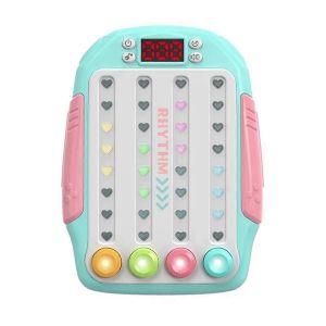 Quick Push Game Eye Console sensorielle Multijoueur Versus Jeu de soci&eacute;t&eacute; Dance Master Handheld Gamepad Hand Training Toy B - Neuf