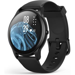 Montre Connect&eacute;e Homme,Smartwatch Bluetooth 5.2 &Eacute;tanche 5Atm Sport Bracelet Connect&eacute; Fitness Avec Surveillance De La Pression Cardiaque Podom&egrave;tre Contr&ocirc;le De La Musique Pour Ios Et Android-Noir - Neuf