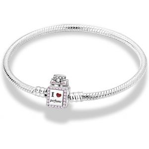 Eryi-Charms Bracelet En Acier Inoxydable Pour Femme Homme Chaîne Serpent Métallique Avec Fermeture Cadeau De Bijoux Pour Femme Homme - Neuf