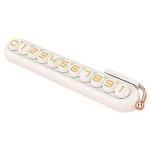 2x Voiture Carte De Stationnement Temporaire,Masquer Le Num&eacute;ro De T&eacute;l&eacute;phone,V&eacute;hicule - Neuf