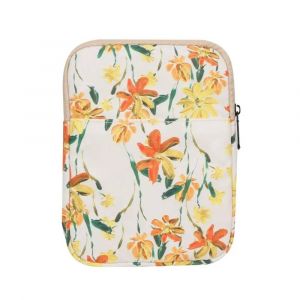 Sac De Rangement Professionnel Pour Tablette,Étui De Transport,Pochette De Protection Numérique 11e Génération,Housse Paperwhite,Sac De Rangement Pour Tablette.Beige Flower. - Neuf