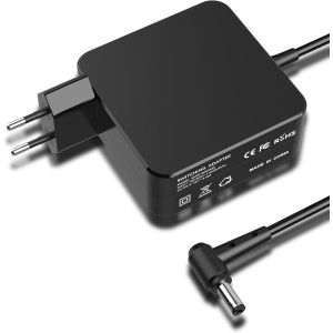 acdsgd-Shefor 65W Chargeur Ordinateur Portable Compatible avec ASUS Vivobook F551C F551CA F550C F555L F555C F550L F554 F554L F554LA f552l X554L X550C X551C X552C PA-1650-78 ADP-65DW B 19V 3,42A (5,5mm*2,5mm) - Neuf