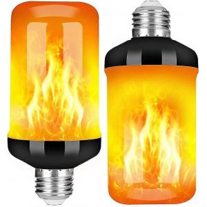 Ampoule Led Effet Flamme Pour Halloween - Neuf