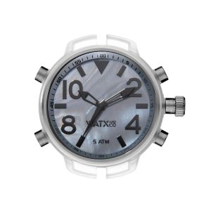 Montre Unisexe Watx & Couleurs Rwa3708 Gris (&Oslash; 49 Mm) - Neuf