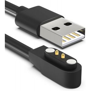 KALANKA-Chargeur de montre intelligente pour VeryFitPro Letsfit Wyze YAMAY Umidigi SW023 ID205L SW021 ID205U ID205S SW025 Uwatch 3S 3 2 2S C&acirc;ble de charge USB magn&eacute;tique - Neuf