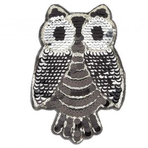 Patch Brode Hibou Oiseau, Decoration Diy, Autocollant En Tissu, Applique, Artisanat, Accessoires Pour Vetements - Neuf