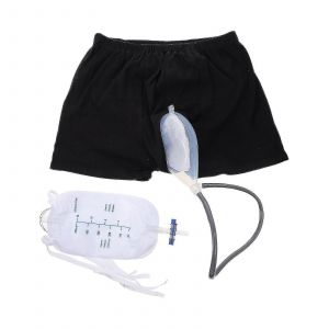 1 Ensemble De Sous-Vêtements D'incontinence Avec Sacs Collecteurs D'urine Anti-Fuite Incontinence Sous-Vêtements Pour Hommes - Neuf