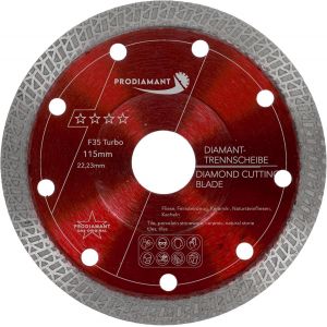 Premium Disque &Agrave; Tron&ccedil;onner Diamant&eacute; Carrelage Gr&egrave;s C&eacute;rame Fin 115 Mmx22,23 Mm 115Mm Disque &Agrave; Carreler Pour Meuleuse Angulaire - Neuf