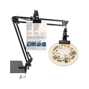 Support De Cerceau &Agrave; Broder,Support De Cerceau &Agrave; Broder R&eacute;glable Avec Support D'instructions,Stitchandbroi - Neuf