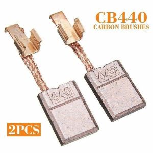 Balais de charbon pour Makita CB-440, BHP458, BDF452, BHP454, DDF458, DF458D, DHP458 et plus ¿ Lot de 2 - Neuf