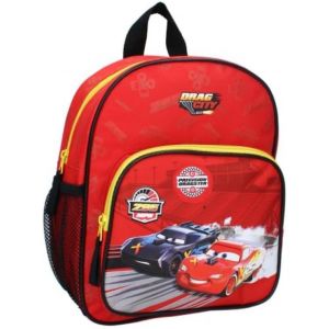 TRAHOO-- Sac à dos - Cars - Rouge - Enfant - Ecole - Maternelle - Garderie - Crèche - Cartable Garçon - Taille 29 cm - Bretelles réglables - Idée Cadeau - Neuf