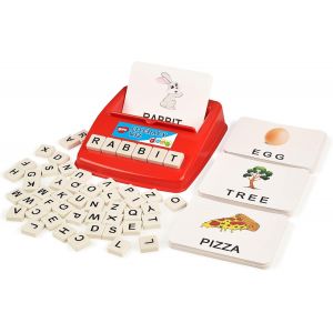 KAL-Jeu D'Apprentissage Anglais Enfants - Reconnaissance De Lettres Majuscules - 60 Cartes &Eacute;ducatives Flash - Jouet P&eacute;dagogique De Langue Pour D&eacute;veloppement Pr&eacute;coce - Neuf