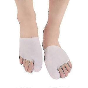 1 Paire D'attelle D'orteil Et Protecteur Hallux Valgus Correcteur D'oignon Attelle Pour Ongles Incarnésblanc - Neuf