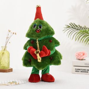 1pcs &Eacute;lectrique de la Danse de l'Arbre de No&euml;l en Peluche Jouets pour No&euml;l - Neuf