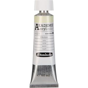 Acryl Color, Ivoire En Tube De 60 Ml, 23221012, Peinture Acrylique Pour Artistes, Brillante, Tr&iquest;&iquest;S R&iquest;&iquest;Sistante &iquest;&iquest; La Lumi&iquest;&iquest;Re Et Sans Cadmium, Pour La Peinture Acrylique, Mixed Media - Neuf