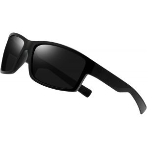 Lunettes De Soleil Sport Polarisées, Lunettes Conduite Pour Pêche Cyclisme Et Course À Pied Avec Protection Uv400 - Neuf