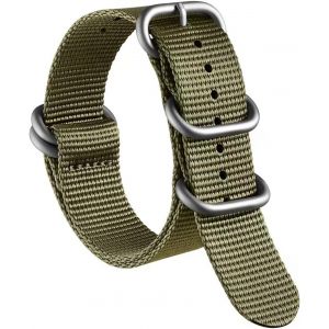 Bnhgo-Bracelets De Montre Nato Bracelet Nylon G10 Premium Balistique Bracelet De Remplacement Multicolore Avec Bracelet Hommes Femmes 18mm 20mm 22mm 24mm - Neuf