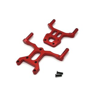Kit de piliers de coque avant et arrière pour WLtoys 1/14 144018 Rouge - Neuf