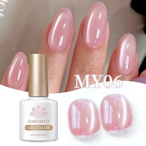 Born Pretty 10ml Gel&eacute;e Nue Eau L&eacute;g&egrave;re Chat Gel Magn&eacute;tique Vernis &Agrave; Ongles S&eacute;rie Premier Amour Varnis Semi Permanent Pour Nail Art Bricolage.My06 - Neuf