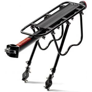 Subzonal-Porte-Bagages Arri&egrave;re Pour V&eacute;lo, Capacit&eacute; De 50 Kg, Avec Support R&eacute;fl&eacute;chissant Et R&eacute;glable &Agrave; D&eacute;gagement Rapide Pour V&eacute;lo De Montagne - Neuf