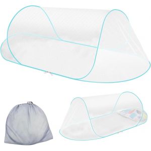 Kal-Moustiquaire Pliable Rapide - Moustiquaire Pliable - Tente De Camping Portable Pour Lit En Plein Air Et Camping - Confortable, Rapide Et Portable - Neuf