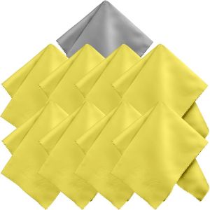 Kgabery-Chiffons Microfibre 20x20 Cm En Multipack¿Des Chiffons À Lunettes Extrêmement Doux Et Lavables (Pack De 9) - Neuf