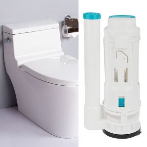 HJLIAN Kit de remplacement de robinet de remplissage de toilette monobloc, robinet de chasse d'eau, accessoires de salle de bain - Neuf
