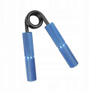 Renforcement De La Poigne Entranement Portable Force De Prhension En Acier Bleu 200lb - Neuf