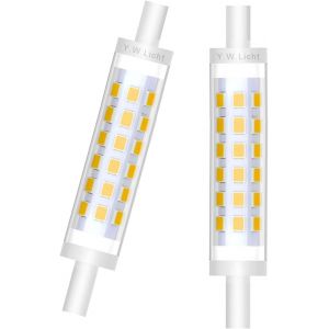 Kalanka-Ampoule R7s Led 78mm Dimmable 8w Blanc Neutre 4000k Ampoules Led R7s J78 Remplacement Des Ampoules Halog&iquest;&iquest;Nes R7s 80w Angle De Rayonnement 360&iexcl;&Atilde; Ampoules Slim Lot De 2 - Neuf