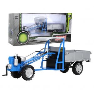Mini Tracteur A Pied En Alliage De Simulation 1:16, Modele De Vehicule D'ingenierie, Collection De Jouets - Neuf